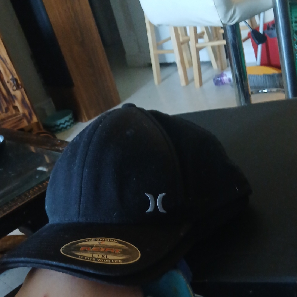 Hurley Black Flexfit Hat